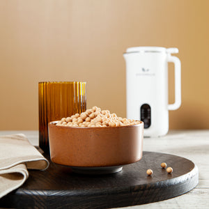 Soy Milk with soybeans, dates and the Botanello milk maker